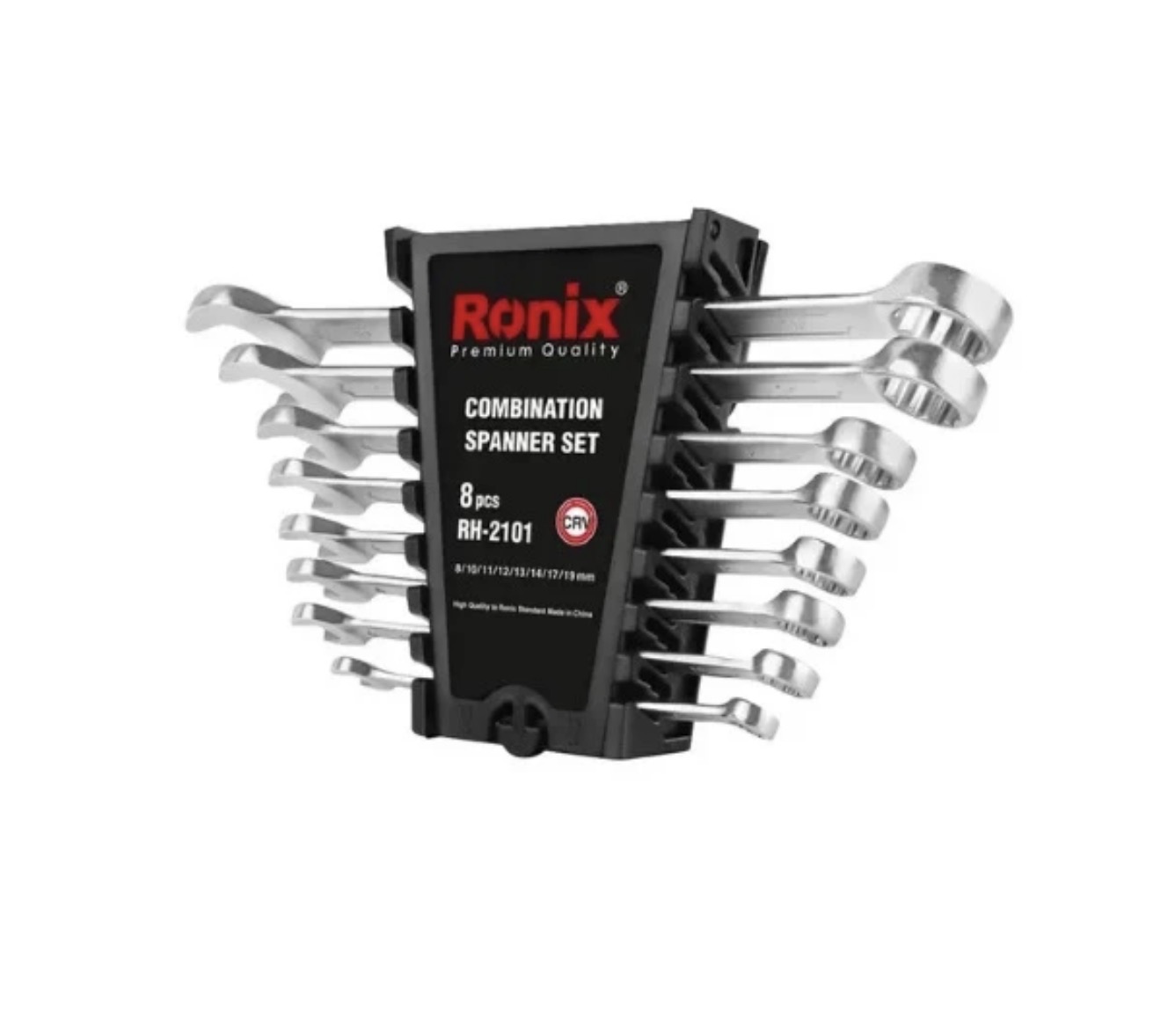 آچار یکسر تخت و یکسر رینگی رونیکس مدل RH2101 مجموعه 8 عددی