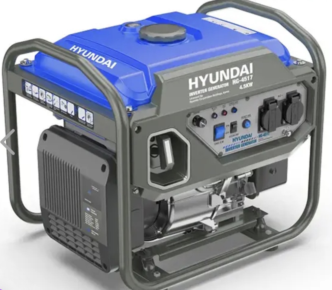 موتور برق اینورتر هیوندای 4.5 کیلو وات ریموت دار مدل HG-4517