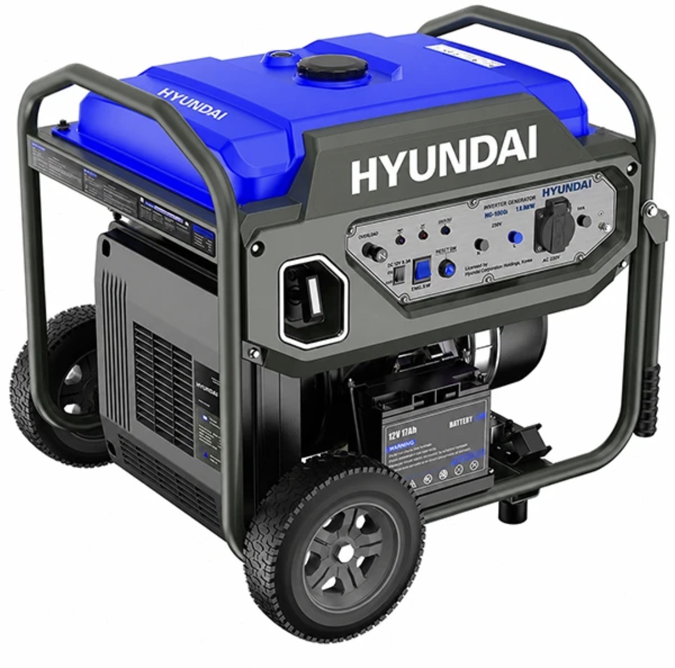 موتور برق بنزینی 20 اسب بخار هیوندای مدل HG1055